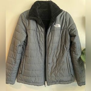North face reversible jacket